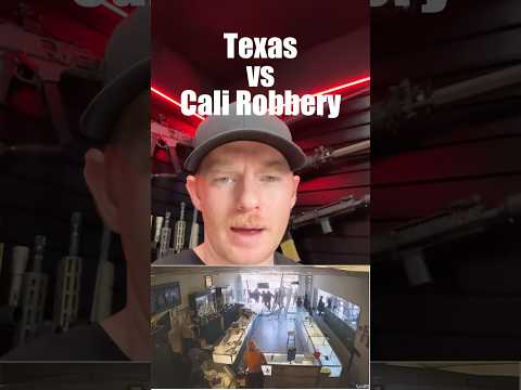 Texas vs California Robbery😱