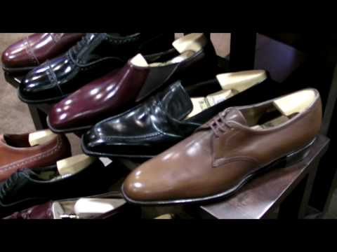 Steps in bespoke shoemaking