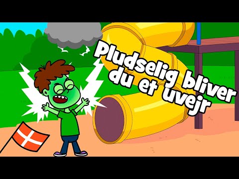Uvejr sang ⚡ | Pludselig bliver du et uvejr (Dansk børnesang)