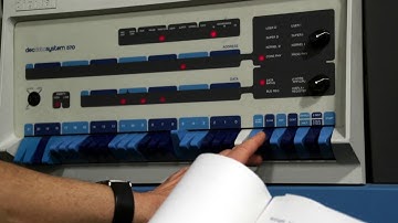 PDP-11/70 panel operation - test run "script14_TB8A3132"