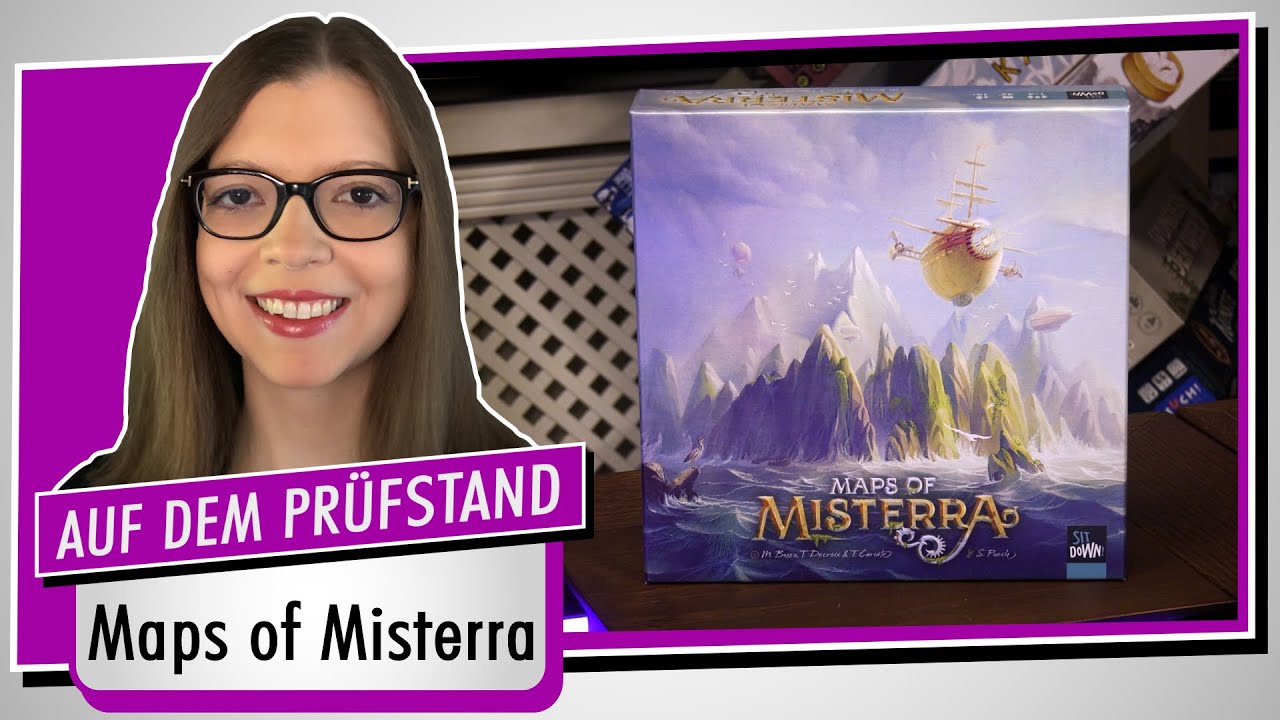 Spiel doch mal MAPS OF MISTERRA! - Brettspiel Rezension Meinung Test #477