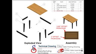 TD1 Coffee Table Assembly
