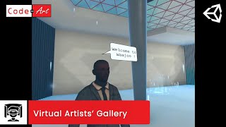 Artists' Gallery in Virtual Reality | CodeDotArt screenshot 4