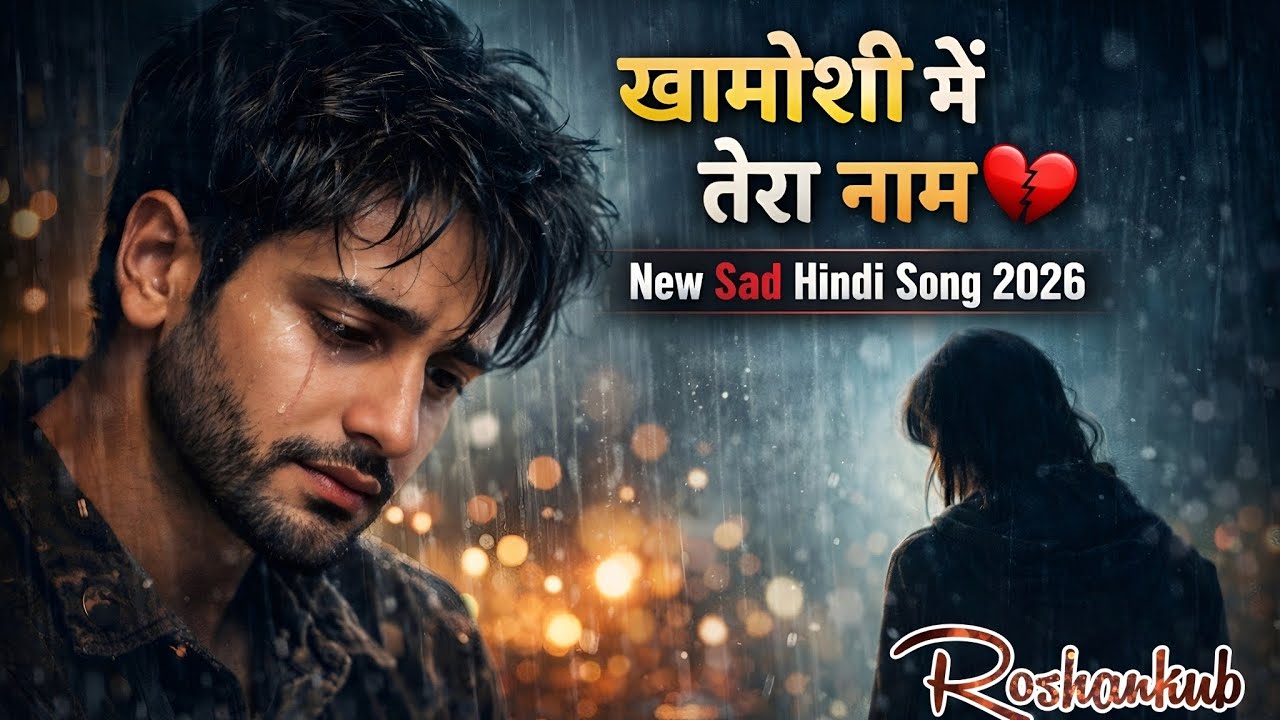 खामोशी में तेरा नाम 💔 | New Sad Hindi Song 2026 | Heart Touching Love Song