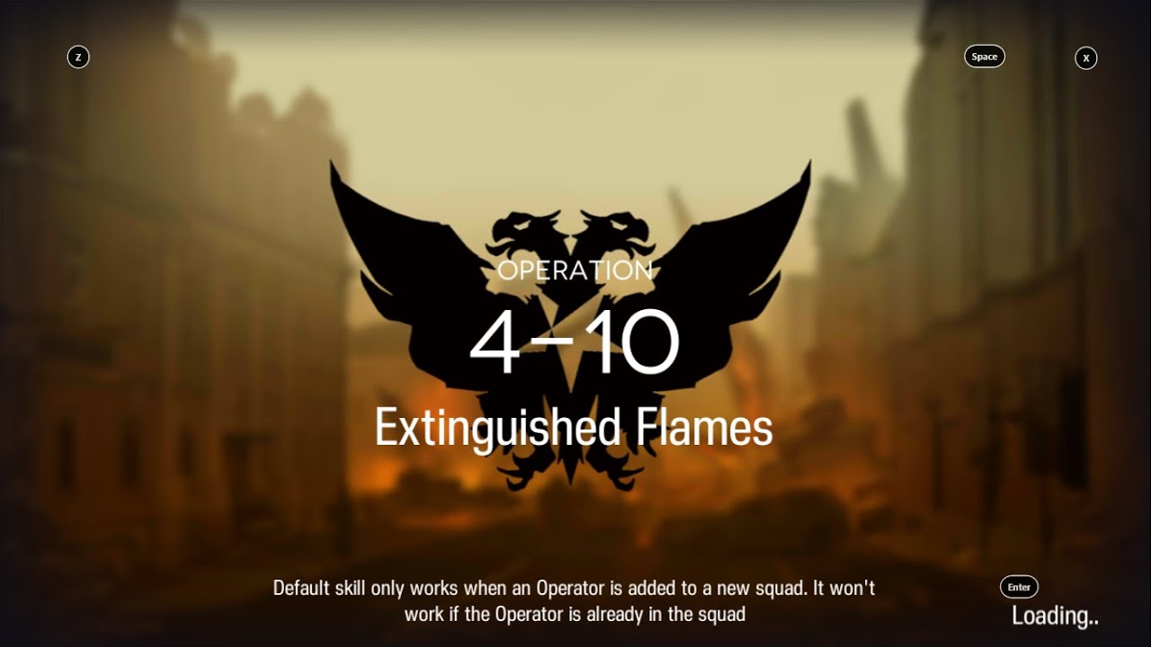 Arknights 4-10 Hellagur and GreyThroat