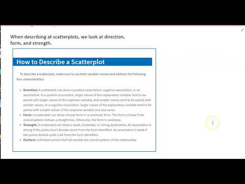 Scatterplots and Two Quantitative Variables