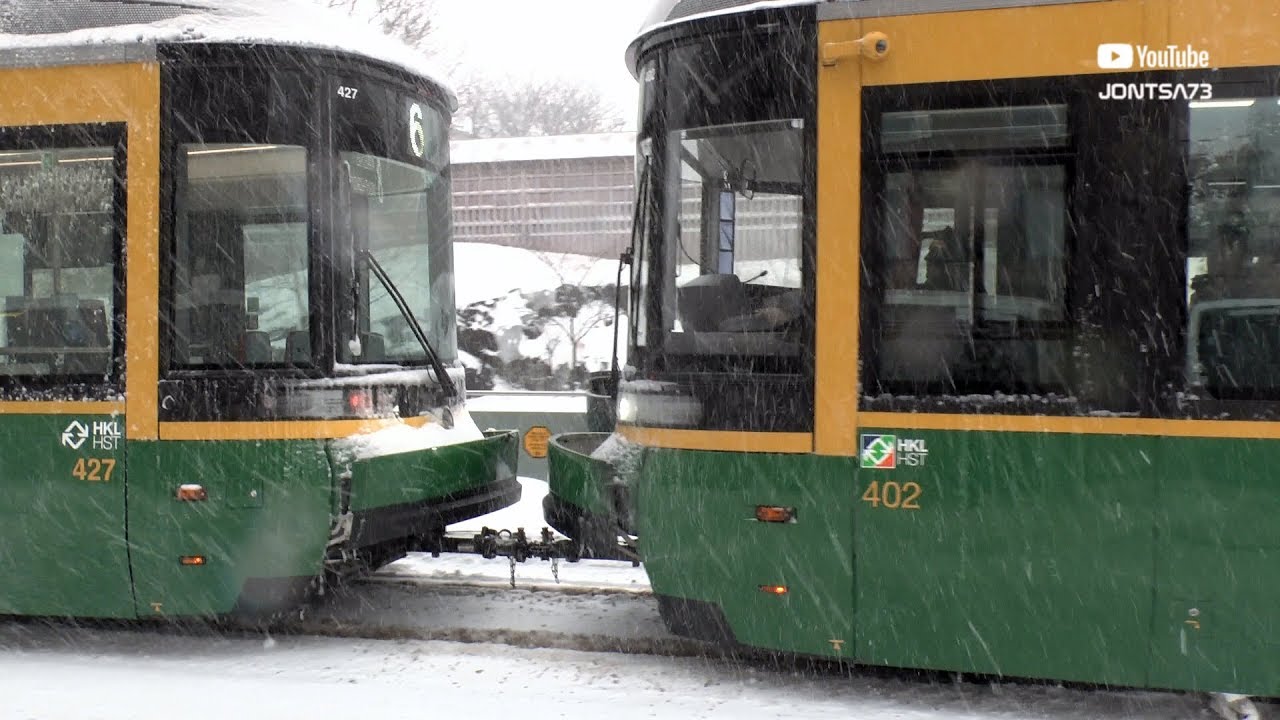 Raitioliikenteen bukseeri, Helsinki.