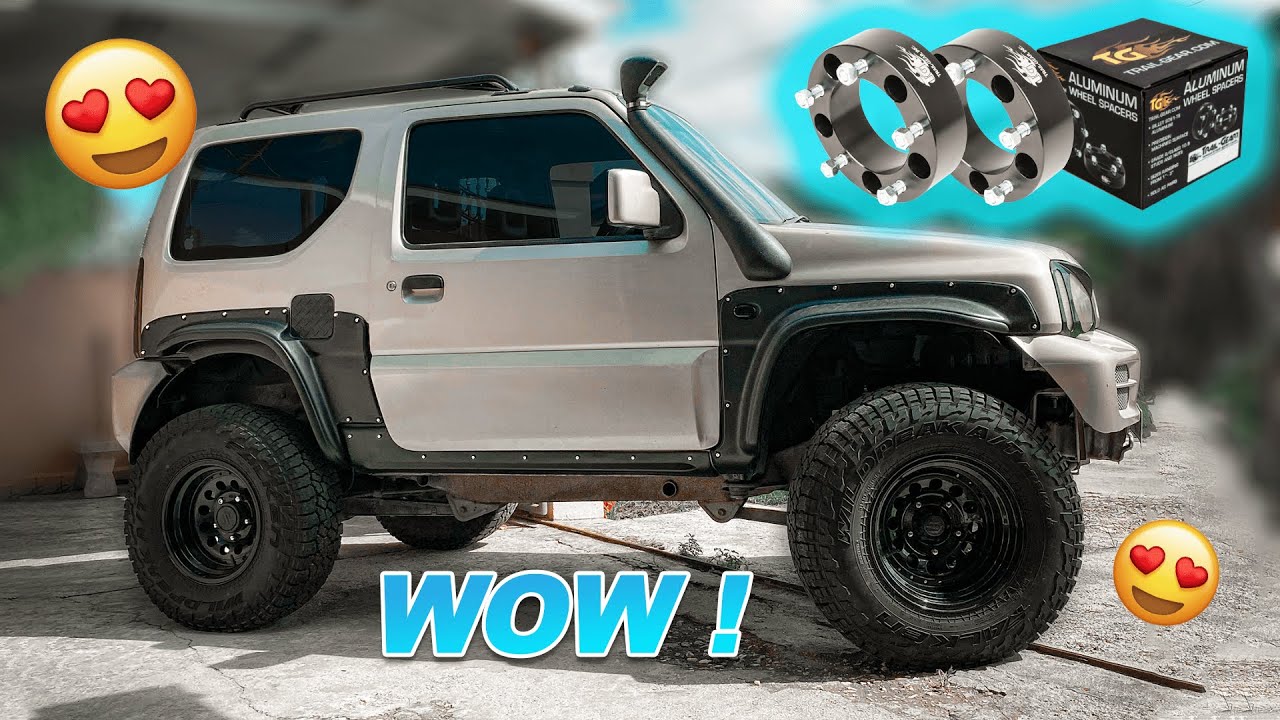 Finishing up the Jimny + Wheel Spacers YouTube