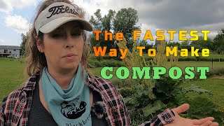 Hot Composting on a Canadian Homestead. Berkley Method Explained