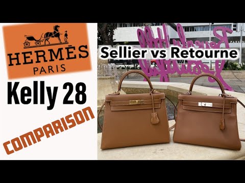 HERMES KELLY 25 VS 28, Sellier vs Retourne, In Depth Comparison & Review  - Mel in Melbourne 