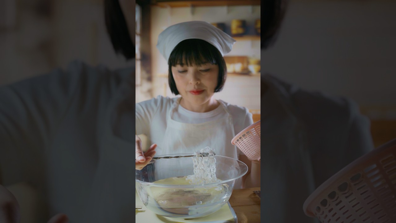うどん🥢 #asmr