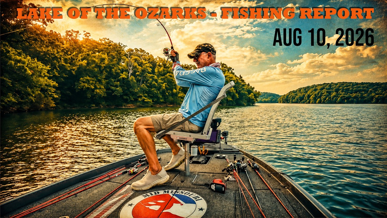 Lake of the Ozarks Bass Fishing – 10 Aug 2026 | Fishing report