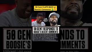 50 Cent CLAPS BACK at Boosie’s Comments! 🐍🔥 #50Cent #Boosie #HipHopBeef#shortsfeed #shorts