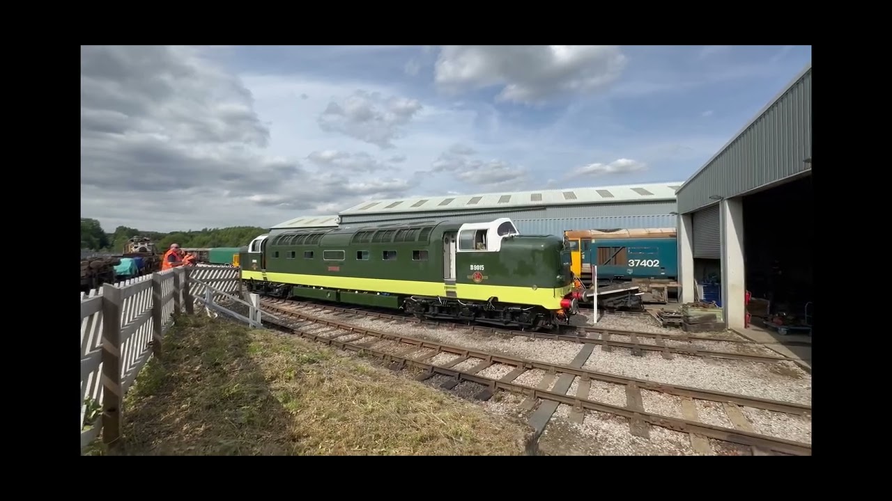 D9015 Tulyar roars back into life after 27 years!