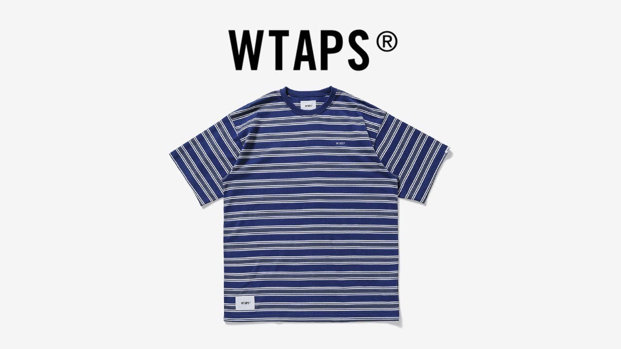 限定品新作 21SS WTAPS JAM 01 / SS / COTTON BLUE M B9Ctg ...