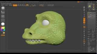 ZBrush Croc