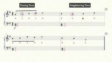 Passing  & Neighboring Tones