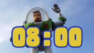 Engaging Toy Story Themed 8 Minute Timer with Buzz Lightyear for Classroom Activities screenshot 4