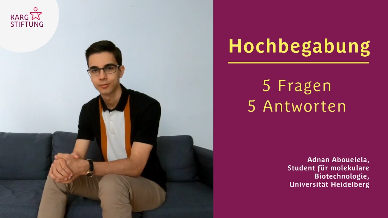 Hochbegabung - 5 Fragen, 5 Antworten mit Adnan Abouelela