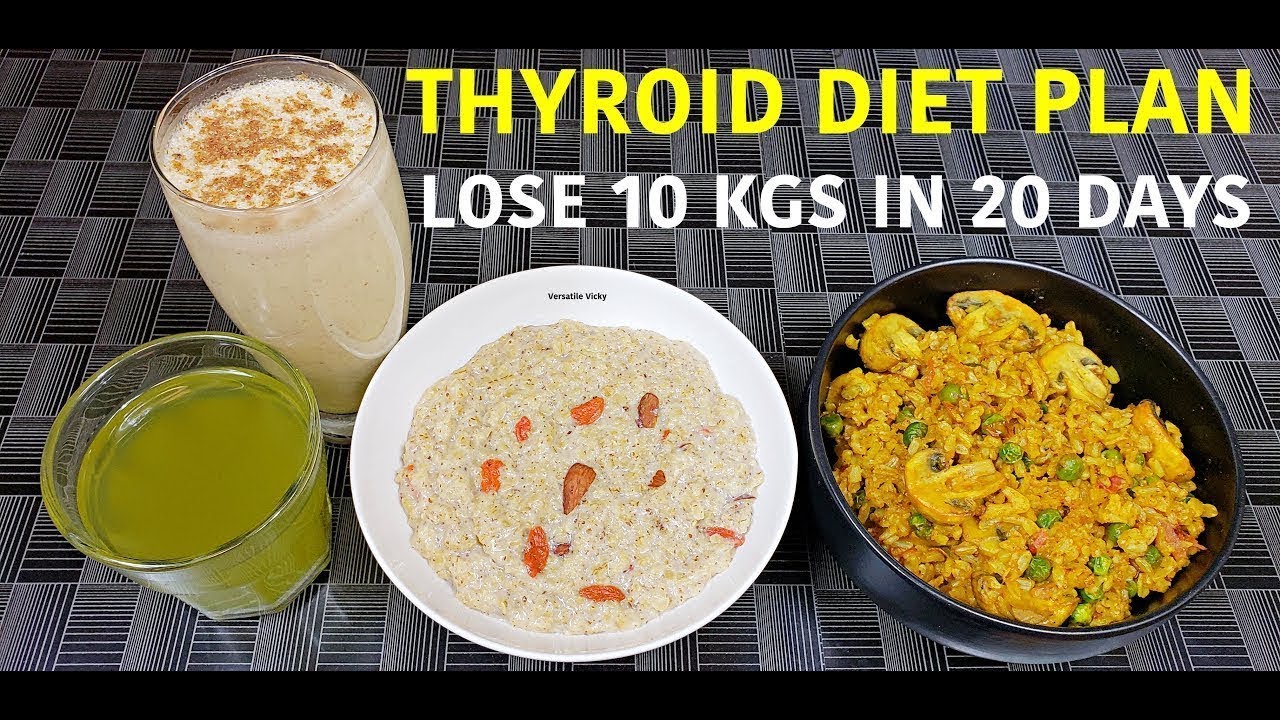 Thyroid Veg Diet for Weight Loss Vegetarian Thyroid Diet PCOD/PCOS
