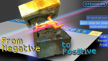 Openscan "The Secrets of 3D-Scan-Process" - E2: Casting Mold -  From Negativ to Positv