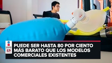 Hidalguenses crean prototipo de respirador para pacientes con Covid-19