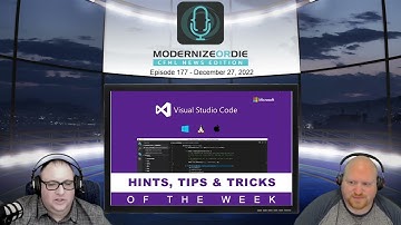Code GPT - VSCode Hint Tip and Trick of the Week - 12/27/22 - Episode 177