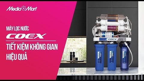Máy lọc nước Coex: Tiết kiệm không gian hiệu quả (WP-7115) - Điện máy MediaMart