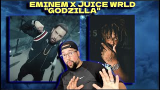 FIRST TIME LISTENING | Eminem - Godzilla ft. Juice WRLD | THIS TRACK IS TO FIRE
