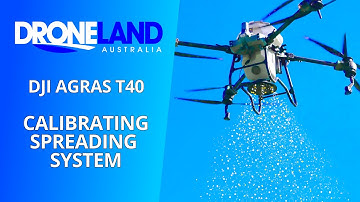DJI Agras T40 - Setting up the Spreading System