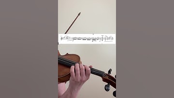 Brahms Hungarian Dance No. 5 Violin Tutorial