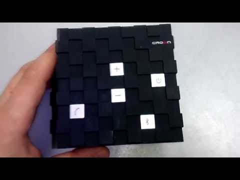 Обзор Bluetooth колонки Crown SM BS 308