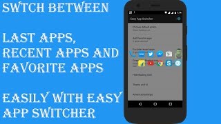 Easy App Switcher - Switch to Last, Recent and Favorite Apps Easily screenshot 3