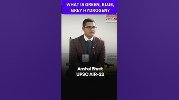 Anshul Bhatt AIR 22 | UPSC CSE 2023 Topper | Mock Interview | Green, Blue, Grey Hydrogen #upsctopper
