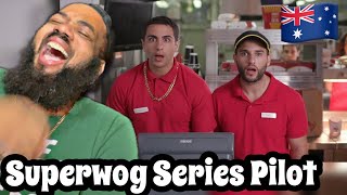 AMERICAN REACTS to SUPERWOG Series Pilot | AUSTRALIAN COMEDY 🇦🇺