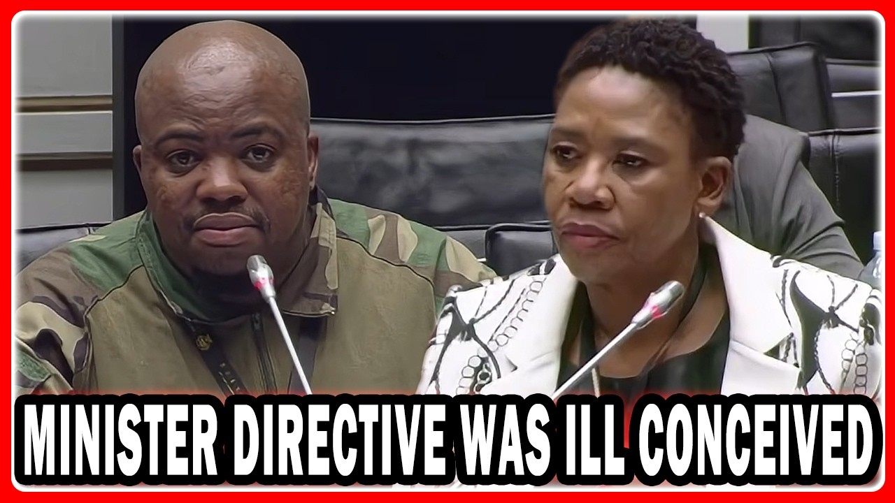 MP Nomvulo Questions General Mosikili “So Are You Say Minister Mchunu Acted Beyond His Scope”