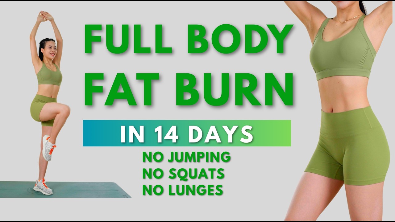 Burn Full Body Fat Fast 🔥 Standing Cardio Workout | No Jumping, No ...