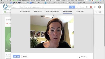 Create Video in Google Community