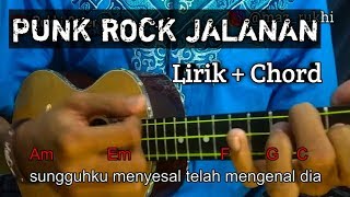 UKULELE SENAR 3 | PUNK ROCK JALANAN | COVER UKULELE TUTORIAL CHORD LYIRIK - BY RUKHI COVER