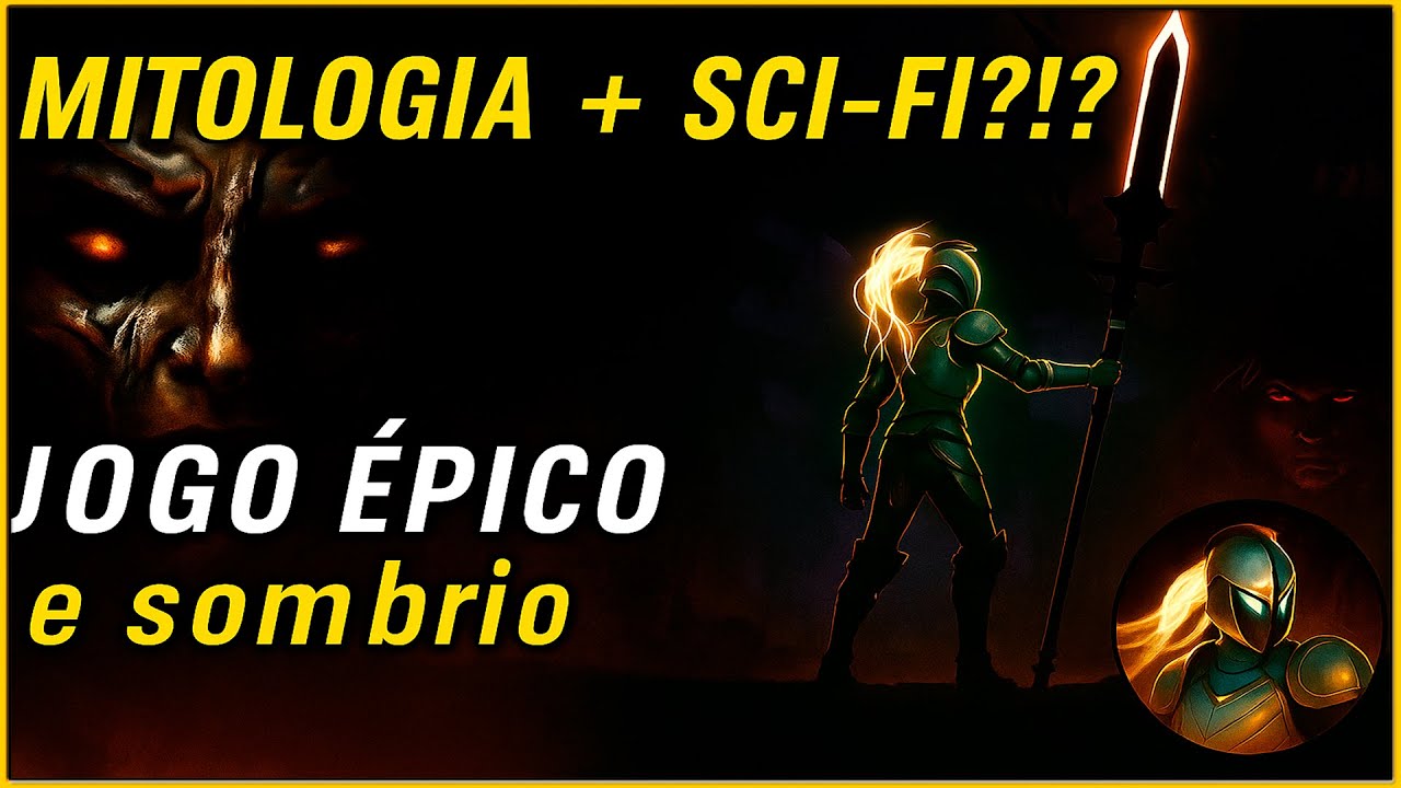 Este METROIDVANIA de MITOLOGIA GREGA vai EXPLODIR sua mente!  Somber Echoes