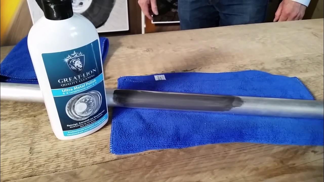 Great Lion Metal Polish for easy polishing aluminum, How to polish