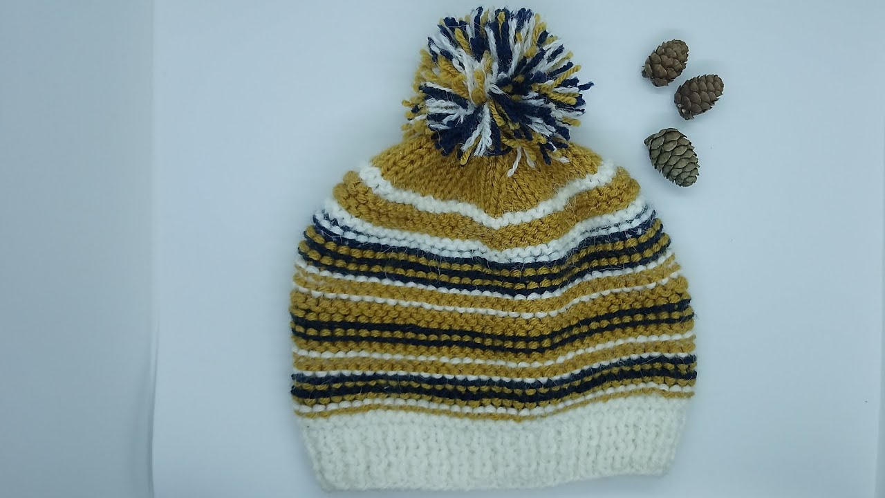 Tuto tricot : bonnet enfant 6/9 ans 