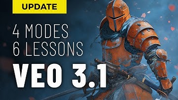 UPDATE: Veo 3.1 – Next Level Video AI Performance: 4 Modes + 6 Lessons