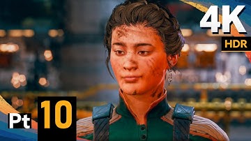 The Outer Worlds [4K/60fps HDR] (Hard, 100% All Side Quests) Part 10 - Drinking Sapphire