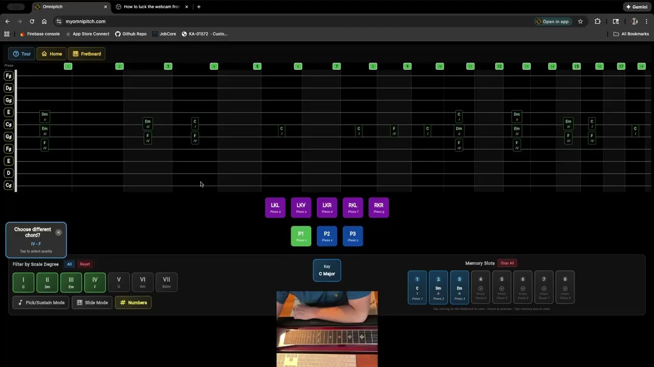 OmniPitch Voicings Screen Tutorial