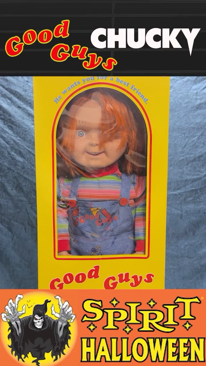 Spirit Halloween Chucky Doll 🎃 🔪 #goodguys #chucky #childsplay