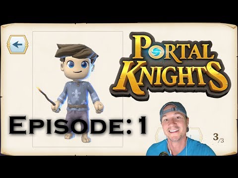 Let's Play Portal Knights! Episode 1: Albus the Mage!