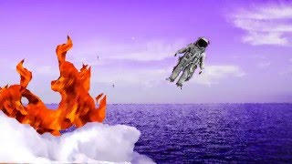 Collage Stop Motion Animation Astronaut