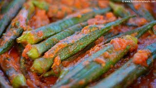 Bharwa Bhindi and Smoky Chilli Raita By Nikunj Vasoya | Indian Village Recipes