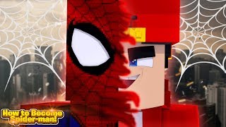 Minecraft Adventure - HOW TO BECOME SPIDERMAN!